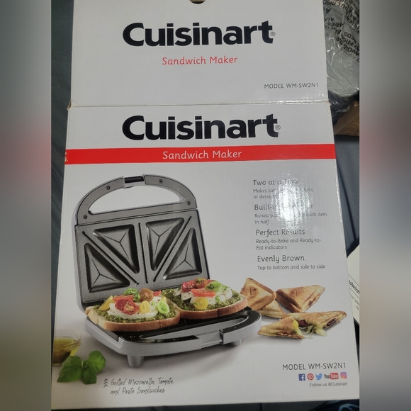 Cuisinart Grills Sandwich Maker - Picture 4 of 4